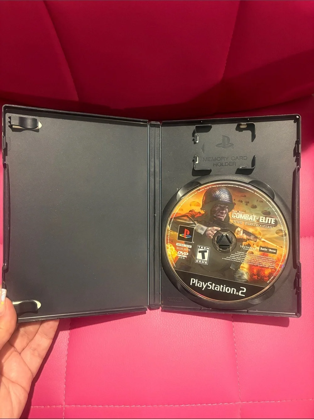 PlayStation 2 Combat Elite WWII Paratroopers CIB Tested Working